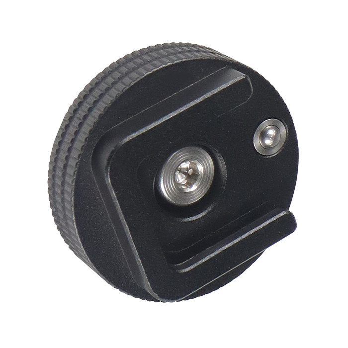 Tripod screw anti-drop hot and cold shoe mount flash light microphone adapter black for ball head SLR camera rabbit cage accessories