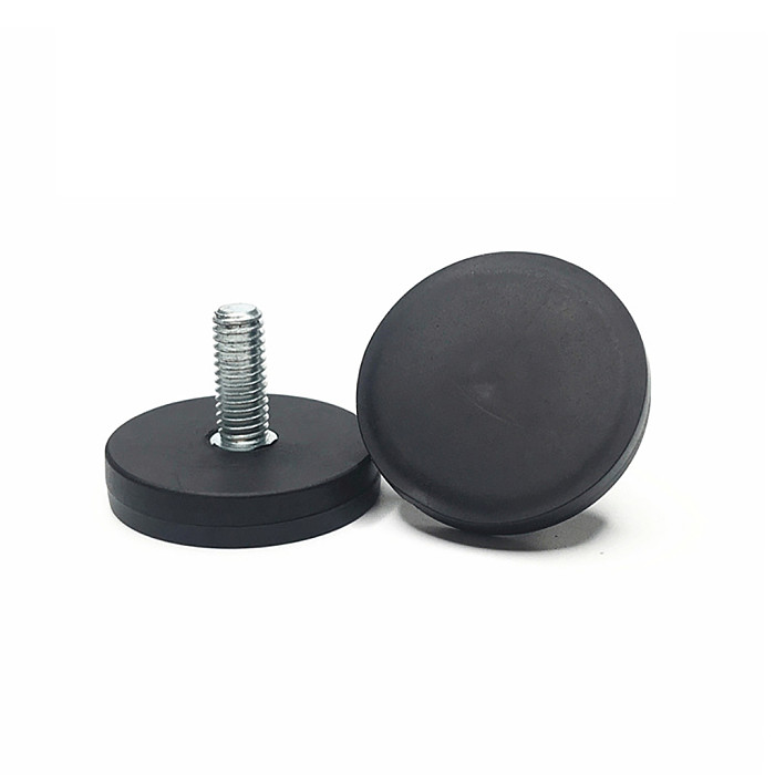 D31mm M4/M5/M6 Rubber Strong Magnetic Chuck Base Mount NdFeB Strong Magnetic Material
