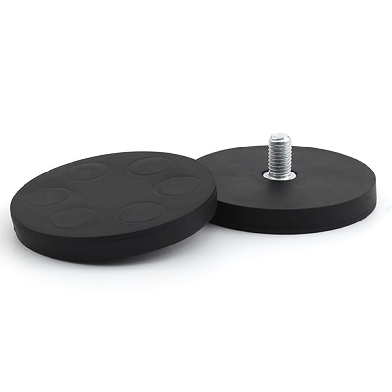 D31mm M4/M5/M6 Rubber Strong Magnetic Chuck Base Mount NdFeB Strong Magnetic Material