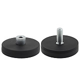 D31mm M4/M5/M6 Rubber Strong Magnetic Chuck Base Mount NdFeB Strong Magnetic Material