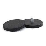 D31mm M4/M5/M6 Rubber Strong Magnetic Chuck Base Mount NdFeB Strong Magnetic Material