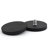 D22mm M3/M4/M5/M6 Rubber Strong Magnetic Chuck Base Mount NdFeB Strong Magnetic Material