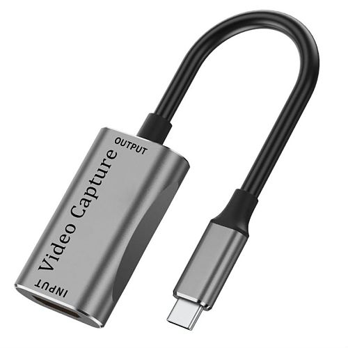 HD 1080p 4K HDMI-compatible USB-C HD Audio Video Capture Card PS4 Switch Game Record Live Obs Capture Adapter for TV DVD VHS