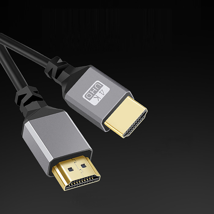 4K@60HZ 0.5-2.4M HDMI-Compatible to MINI/Micro HDMI-Compatible/Coiled Extension Flexible Spiral Cable Male to Male Plug Cable