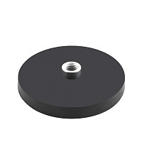 55mm gum-coated magnet gum-coated magnetic chuck NdFeB strong magnetic gum-coated magnetic fixed base