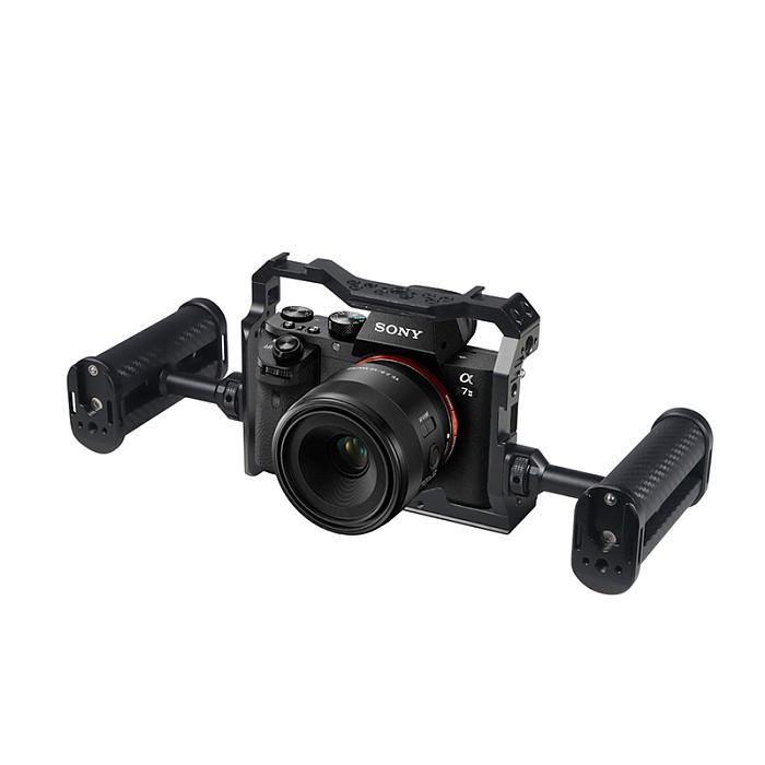 Aluminum CNC Multi-function Handle 1/4 Extended for Canon Sony SLR Mcro Cage Protection Frame Accessories