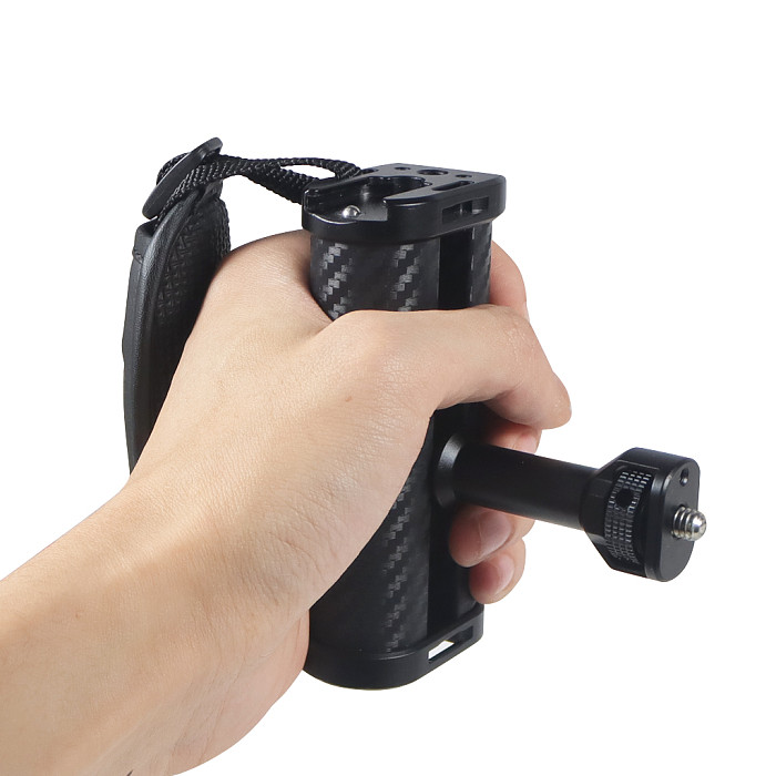 Aluminum CNC Multi-function Handle 1/4 Extended for Canon Sony SLR Mcro Cage Protection Frame Accessories