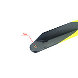 Tarot TL2105 96MM 600 Carbon Fiber Tail Rotor For Helicopter Tail Rotor Accessories