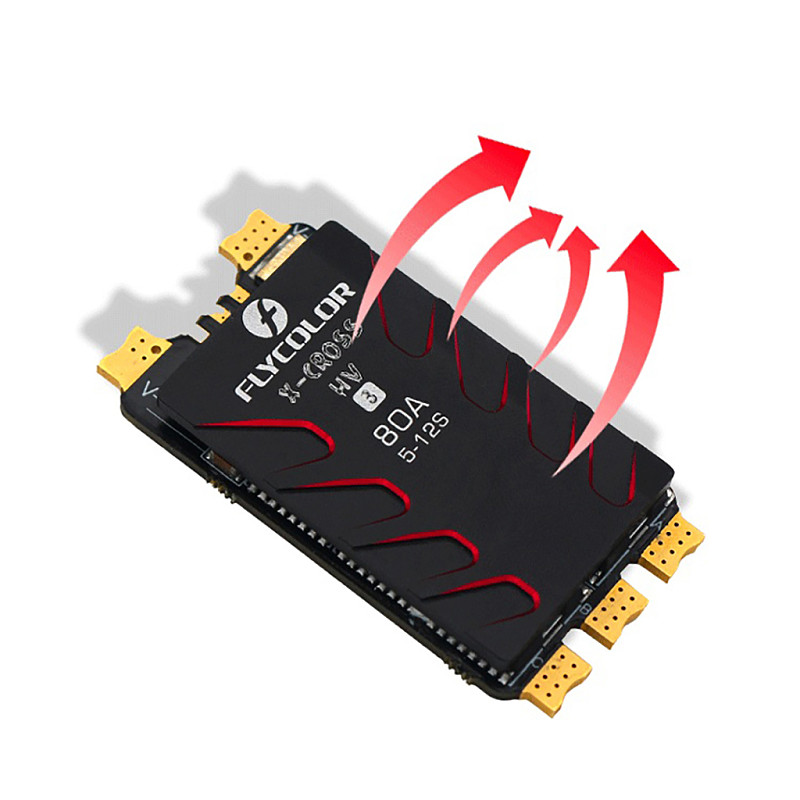 Tarot FLYCOLOR X-Cross HV3 12S  ESC/60A/80A/120A/160A TL5201 For X-Class /Large Narrow-arm Multi-rotor Drone