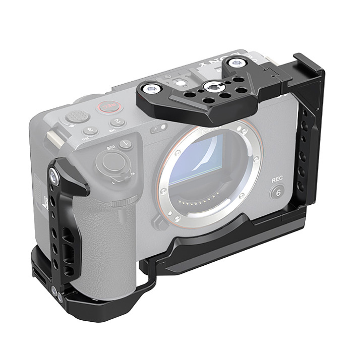 Aluminum Alloy Camera Cage  For Sony FX3/FX30 For Sony Fast Mount SLR Camera Protective Case 