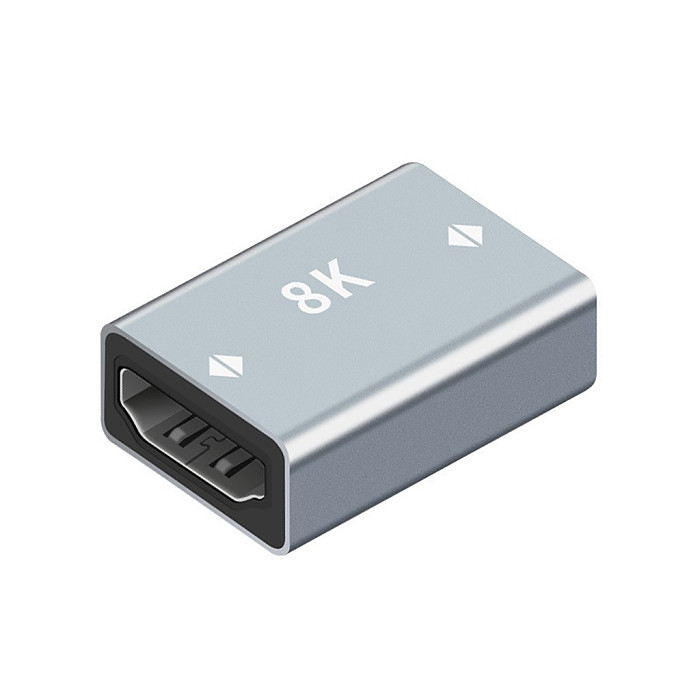 HDMI-Compatible Female To Female Adapter 4K8k HD HDMI-Compatible Male To Female Elbow Fully Shielded Straight Connector HD Adapter