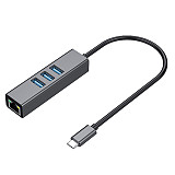 Type-c3.0 Splitter For Mobile Phone /Huawei Matebook/iPhone Macbook Dock USB C to RJ45 Gigabit Network Cable Converter