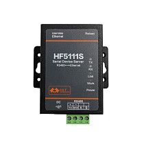HF5111S Small Size RJ45 RS458 Serial To Ethernet Free RTOS Serial Port Transmission Converter Serial Server