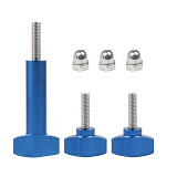 M5 Thumb Screw Aluminum Bolt Nut Adapter Screws for GoPro Hero11 10  9 8 7 5 Max Insta360 for DJI Osmo Action Camera Connector