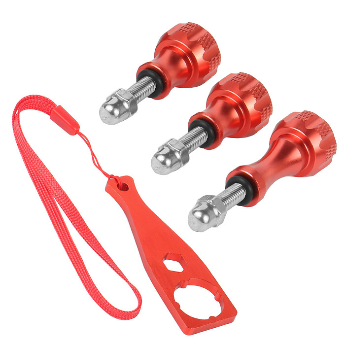 M5 Thumb Screw Aluminum Bolt Nut Adapter Screws for GoPro Hero11 10  9 8 7 5 Max Insta360 for DJI Osmo Action Camera Connector