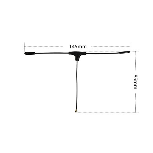 (Foxeer) ELRS 915M 868MHz Receiver T Antenna Long/Short PA1529 For Drone Accessories