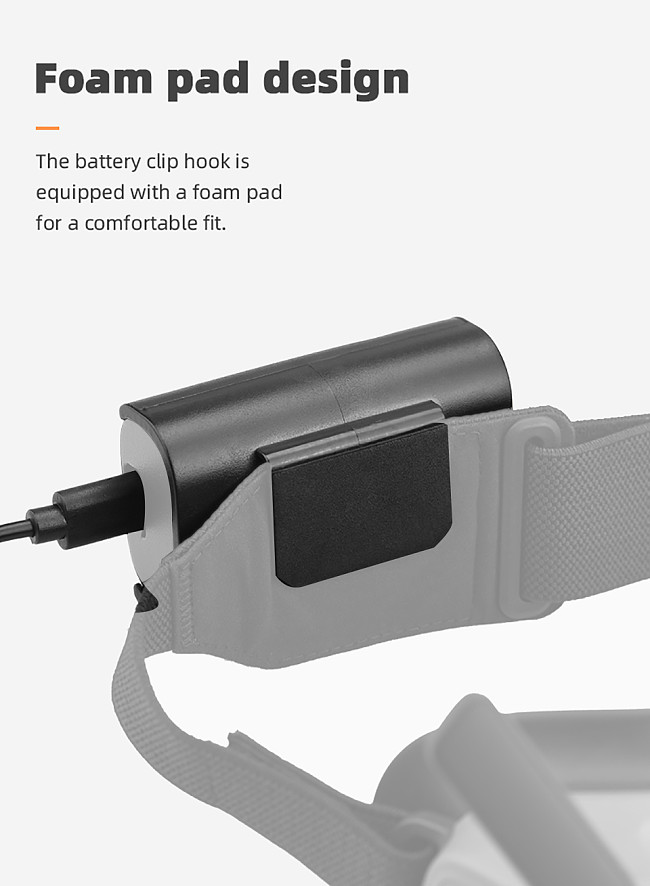 High-quality materials Battery power supply line for Goggles 2 DIY RC Drone Accessories
