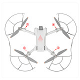 FEICHAO for mini 3 Drone Propeller Guard / Heighten Landing Gear / Prop Holder Fixed Strap Band for DJI Mini3 Drone Accessory