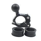 17mm 25mm/1 inch Ball Head Mount Adapter Motorcycle Bicycle Handlebar Clip Rearview Mirror Bracket for GoPro Camera Mounts