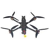DIY Drone XY-7 7inch Frame kit  Long-Range 285mm Wheelbase FPV RC Quadcopter With FRSKY/T-Pro JP4IN1 Remote controller