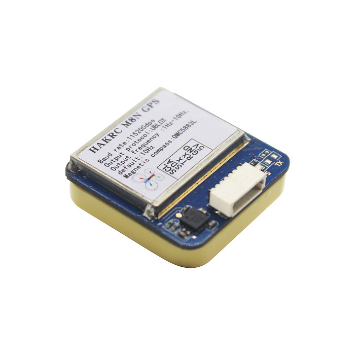 HAKRC M8N GPS F23-U BEIDOU Receiver Integration Compass 72CH NMEA0183 Compatible F4/F7 Flight Control for RC FPV Racing Drone