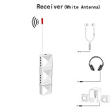 UHF Hifi Wireless Audio Digital Transmitter Receiver Support One to Many Receivers Up to 90M /210M with 3.5mm Audio Cable