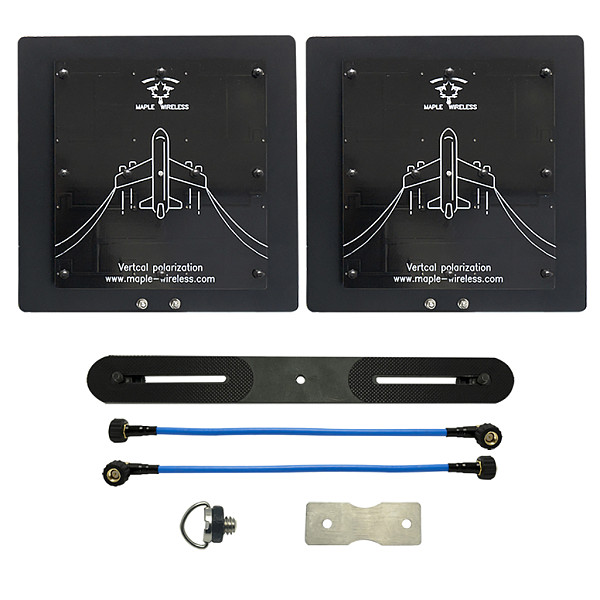 Maple Leaf 5.5G-21dB Antenna Enhanced Distance Strong Signal Directional High Gain Patch Antenna SMA Connector