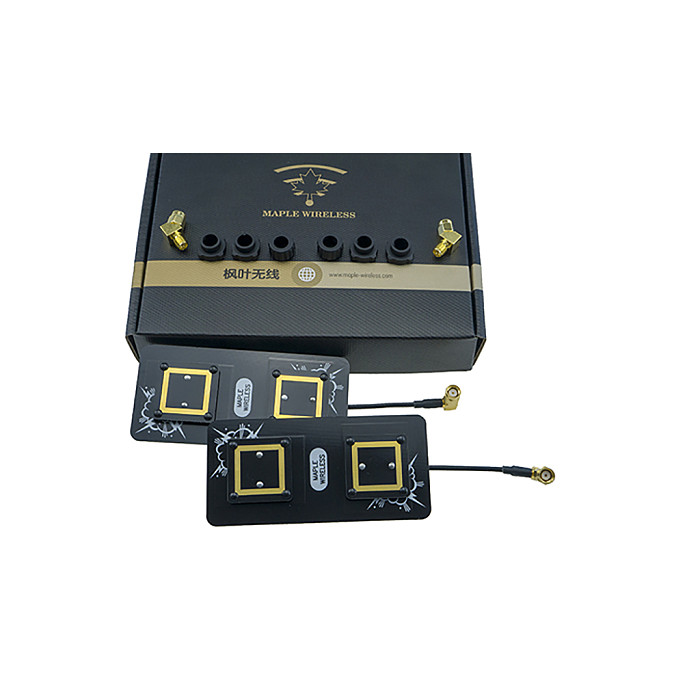 COMBO-C4 Full Set Maple Wireless COMBO-C4 DJI FPV 2.4/5.8GHz Dual-band Long Distance Digital Goggle Antenna Suit Apply to Remote Control Drones