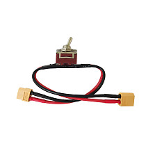 Large Current High Load Switch XT60 XT90 T-Plug Power ON-OFF Toggle 14AWG for  ESC Motor Connecting Adapter RC Drone