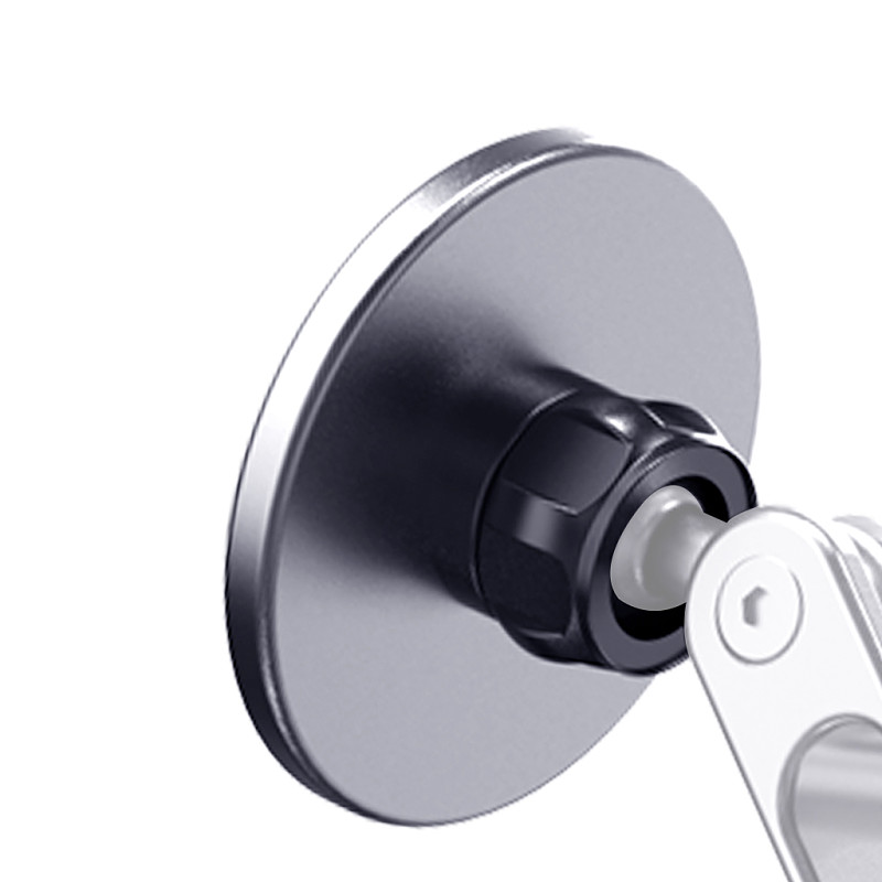 17mm Ball Head Bracket Aluminum Adapter Magnetic Phone Holder for iphone 14 13 12 Magsafe Magnet Car Mobile Phone Stand