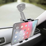 Universal Adjustable Tablet Clip Bracket for  8-14  Mobile Holder 17mm Hole 1/ 1.5inch Ball Head Mount Tablet PC Clamp