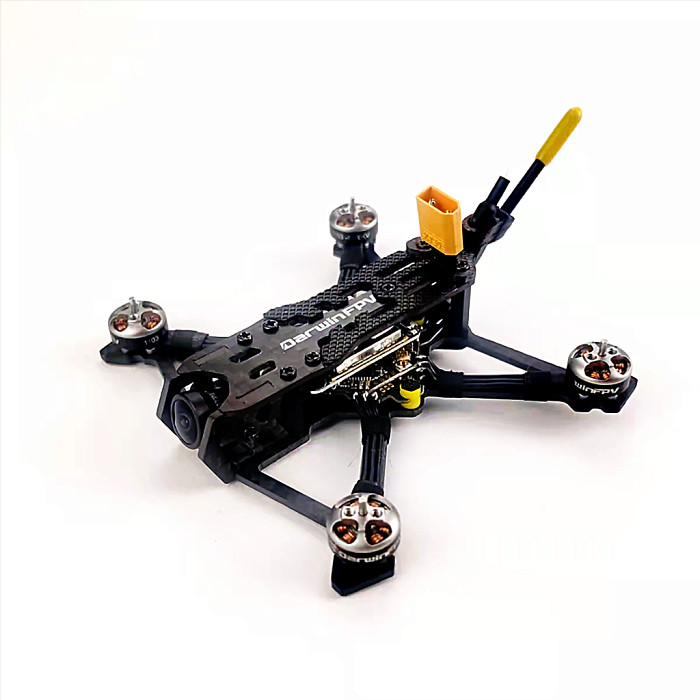 DarwinFPV Ape FPV RC Drone Quadcopter Brushless Motor RunCam Nano 4 F411 15A Flight Controller VTX Propeller ESC Drone