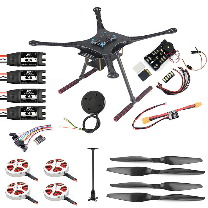 (JMT) S600 Four axis Drone Rack With 5010 350KV Motor 1555 15inch Propeller For Aircraft Accessories