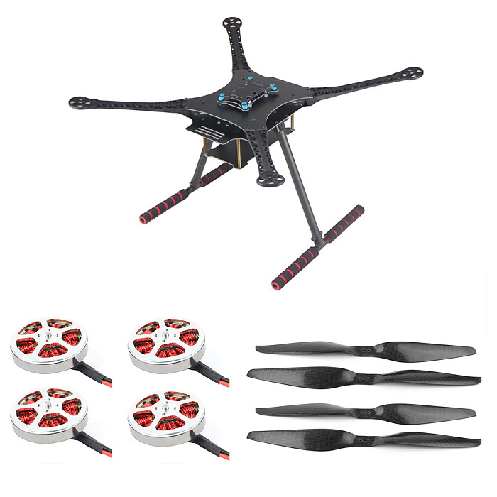 (JMT) S600 Four axis Drone Rack With 5010 350KV Motor 1555 15inch Propeller For Aircraft Accessories