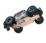  NEW Wltoys 284161 RTR 1/28 2.4G 4WD RC Car Off-Road Climbing High Speed LED Light Truck Full Proportional Vehicles Models Toys - One Battery