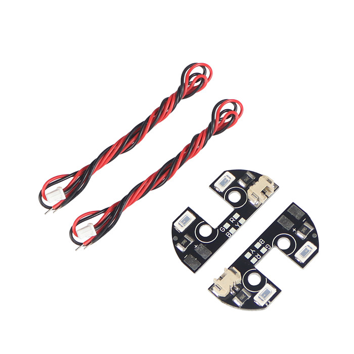 2 pcs Night Navigation Lights For Aircraft Model Four Axis Multi Rotor For Unmanned Aerial Vehicle F450 F330 F550 S500 S550 Rack LED Lights
