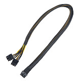 12VHPWR ATX3.0 PCI-E 5.0 Power Modular Cable to Dual ATX 8Pin for 4090 RTX3090TI PSU 16Pin 12+4P Graphics Card Extension Cable