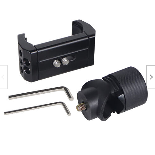 Universal Power Bank Holder For DSLR Camera Cage for 55mm to 85mm Mobile Phone Power Bank Clamp Video Shooting Support Rig Vlog