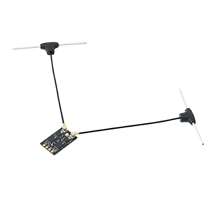 BETAFPV SuperD ELRS 2.4G Diversity Receiver ExprssLRS RX 2T Antennas TCXO IN For RC FPV Long Range / Freestyle FPV Drone