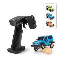 Sniclo 1:64 3010 Wrangler Off-Road FPV Car Micro FPV Car RC 4WD Car Remote Mangetic Removable FPVBOX Simulation Drift