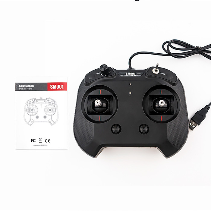 Flysky FS-SM001 6~8 Channel Remote Control Compatible With Various Flight Simulation Software For Drone