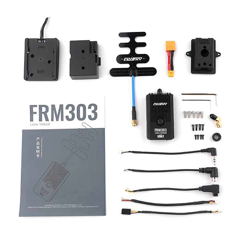 Flysky FRM303 2.4GHz Module High Rrequency Head 3rd Generation Strong Compatibility Compatible With PL18/EL18/Can Output Standard PPM/S.BUS Devices