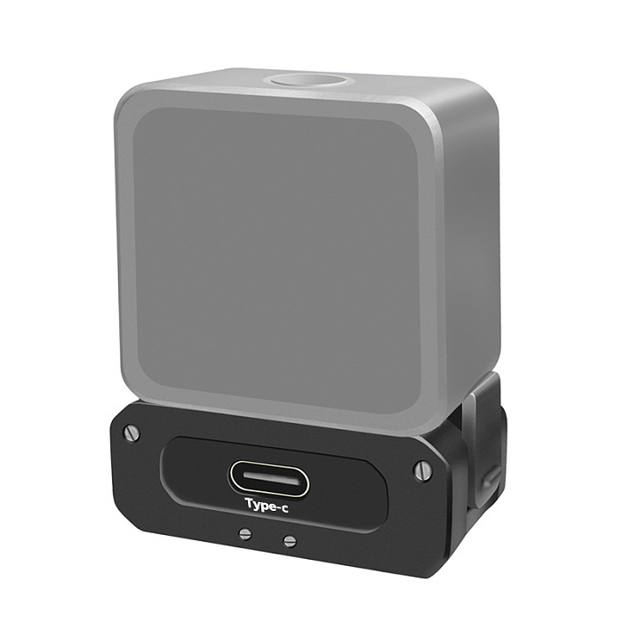 Magnetic Two Claw Adapter Action Camera Accessories for DJI Action 2 Charging Base Foldable Power Supply Mount Replacement