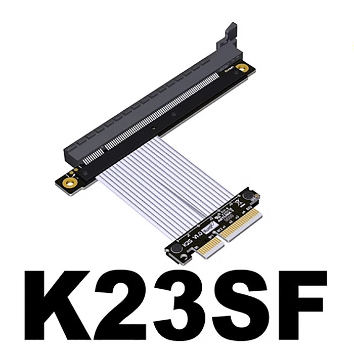 PCI-E 4.0 x4 to x16 GPU Graphics Card Extension Cable PCIe 4.0 High-speed Stable Adapter Cable Extension 1U for RTX3090 RX6800xt