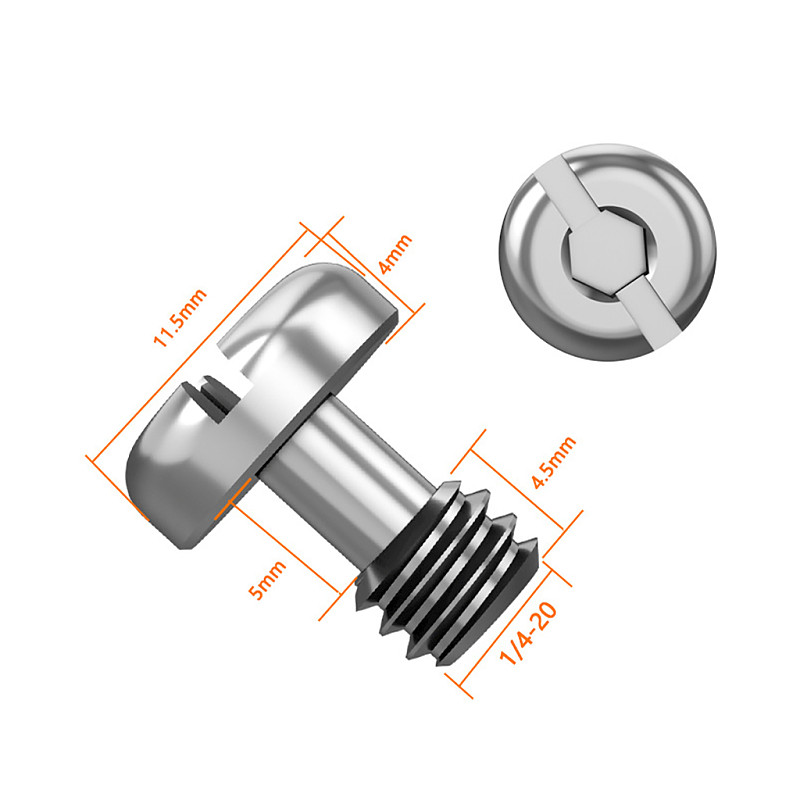 Conversion Screw 1/4  3/8  M6 Screw Flash Stand Ballhead Tripod Monopod Adapter Screw for DSLR Camera Photography Accessories