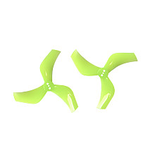 (GEMFAN)  2 Pairs Of Propellers D75S Three Hole 1.5mm PC 3 blades  2cw 2ccw For 1804-2204 Motors