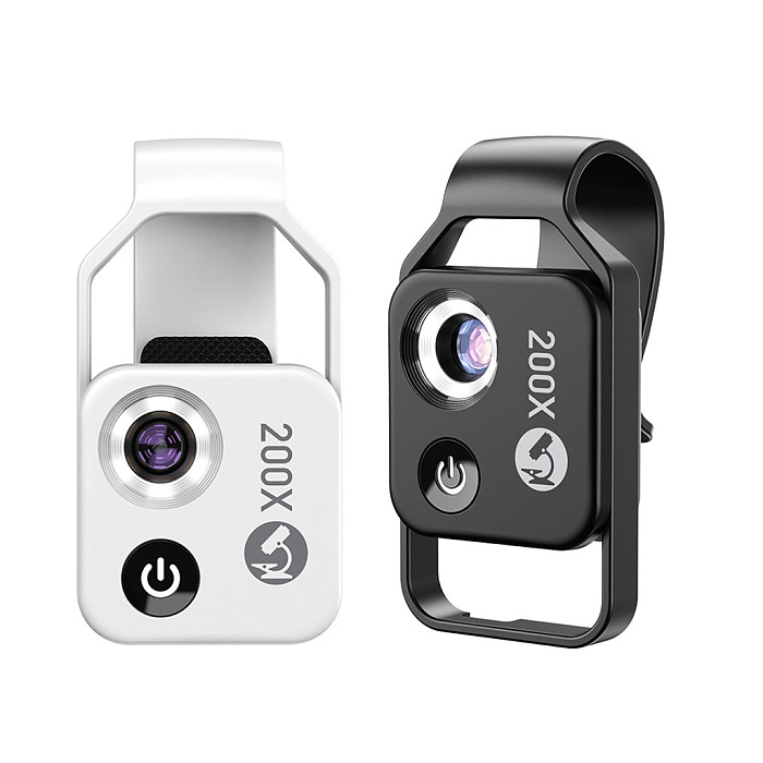 MS002-HD 200x with CPL Portable Microscope Mobile Phone Lens CPL