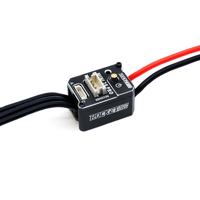 Rocket RC MINI28 Pro 30A Sensored Brushless ESC 2S Lipo Bec 6V/7.4V Speed Controller Voor RC 1/24 1/28 Auto Concurrentie FPV
