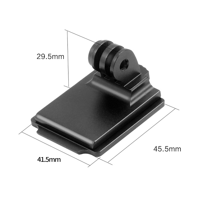 Aluminum Alloy Helmet Fixed Mount for Gopro Hero13 11 10 XiaoYi Sjcam DJI Action Camera Helmet Adapter Tripod Bracket Accessories