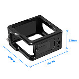 BGNing Aluminum Camera Protection Frame Extension Cage Case Protection Frame With Camera Battery Cover for GoPro Hero 11 Black mini